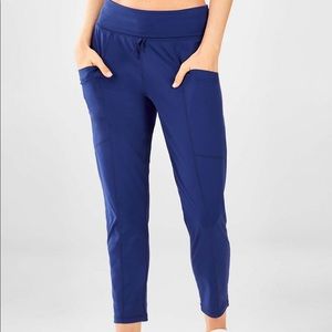 Fabletics Maj ii pants xl navy blue joggers new